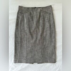 Boss Classic Gray Pencil Skirt